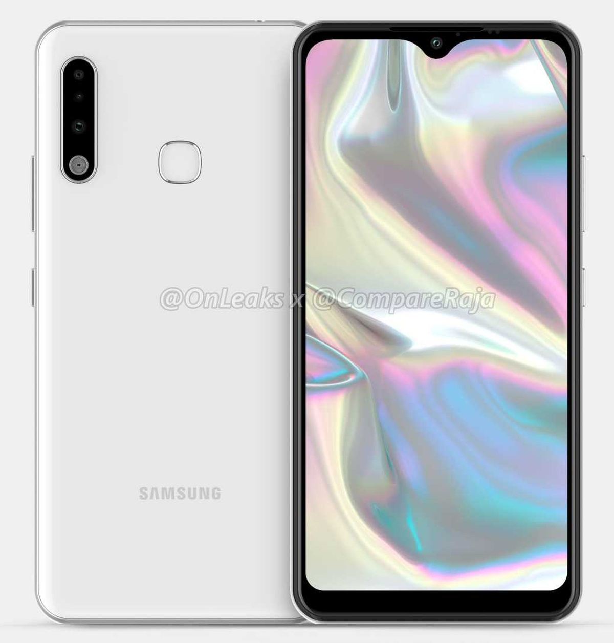 Samsung Galaxy A70e - uboższa wersja A70 na pierwszych renderach