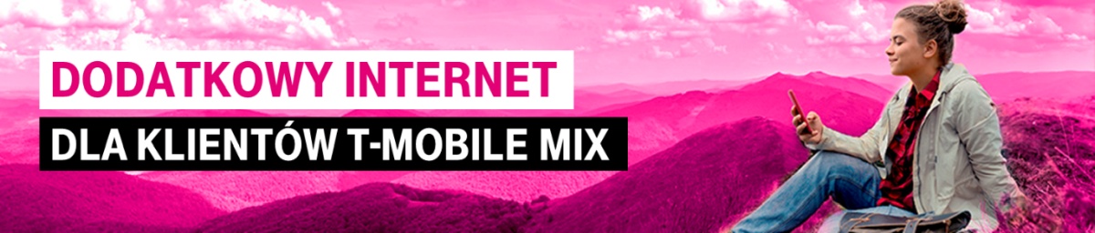 Dodatkowy Internet dla klientów T-Mobile Mix