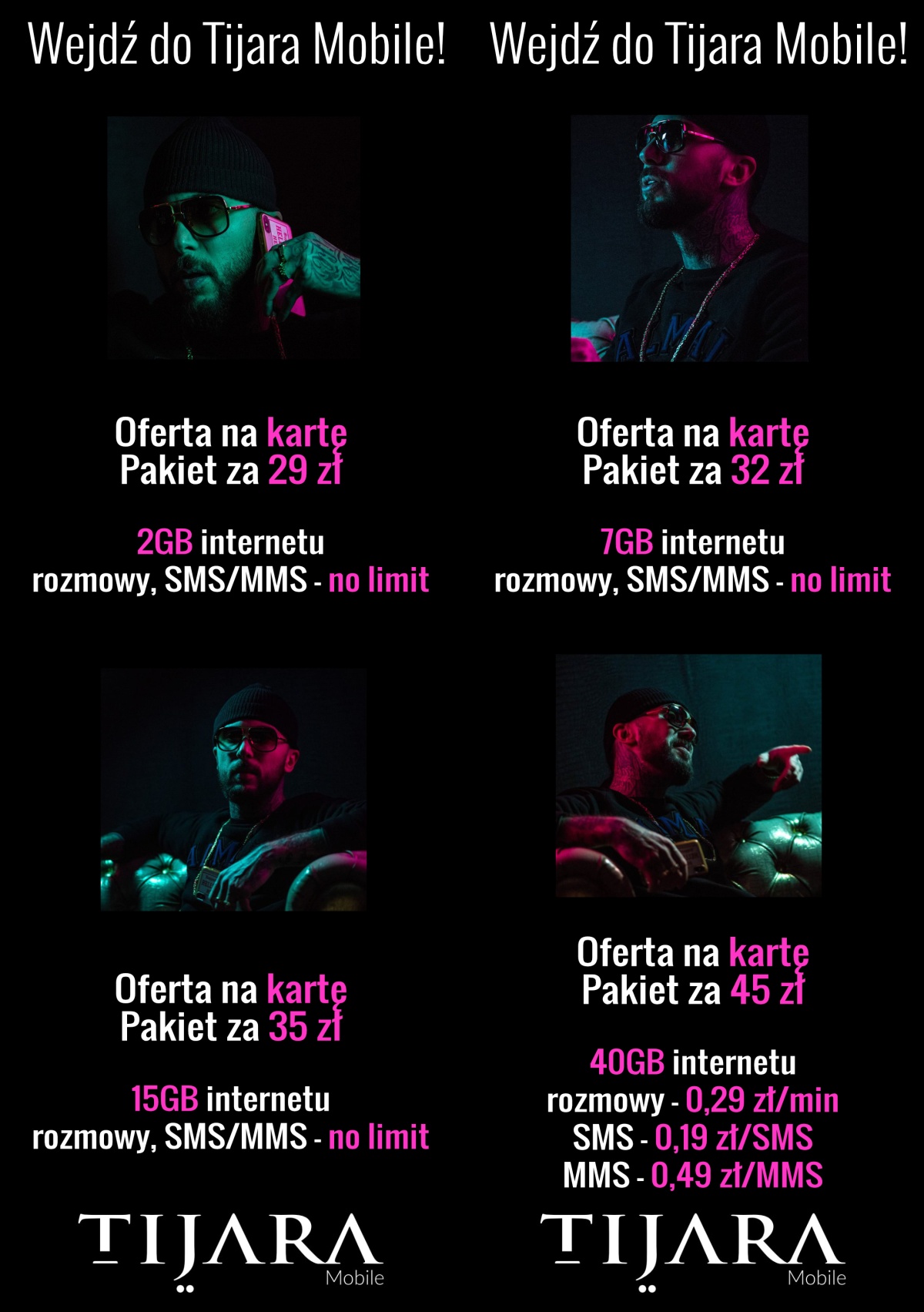 Tijara Mobile - nowa sieć komórkowa rapera Malika Montany