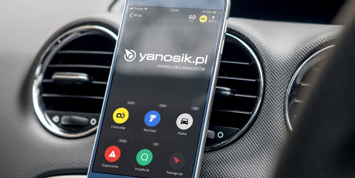 Aplikacja Yanosik i funkcje, o których nie miałeś pojęcia