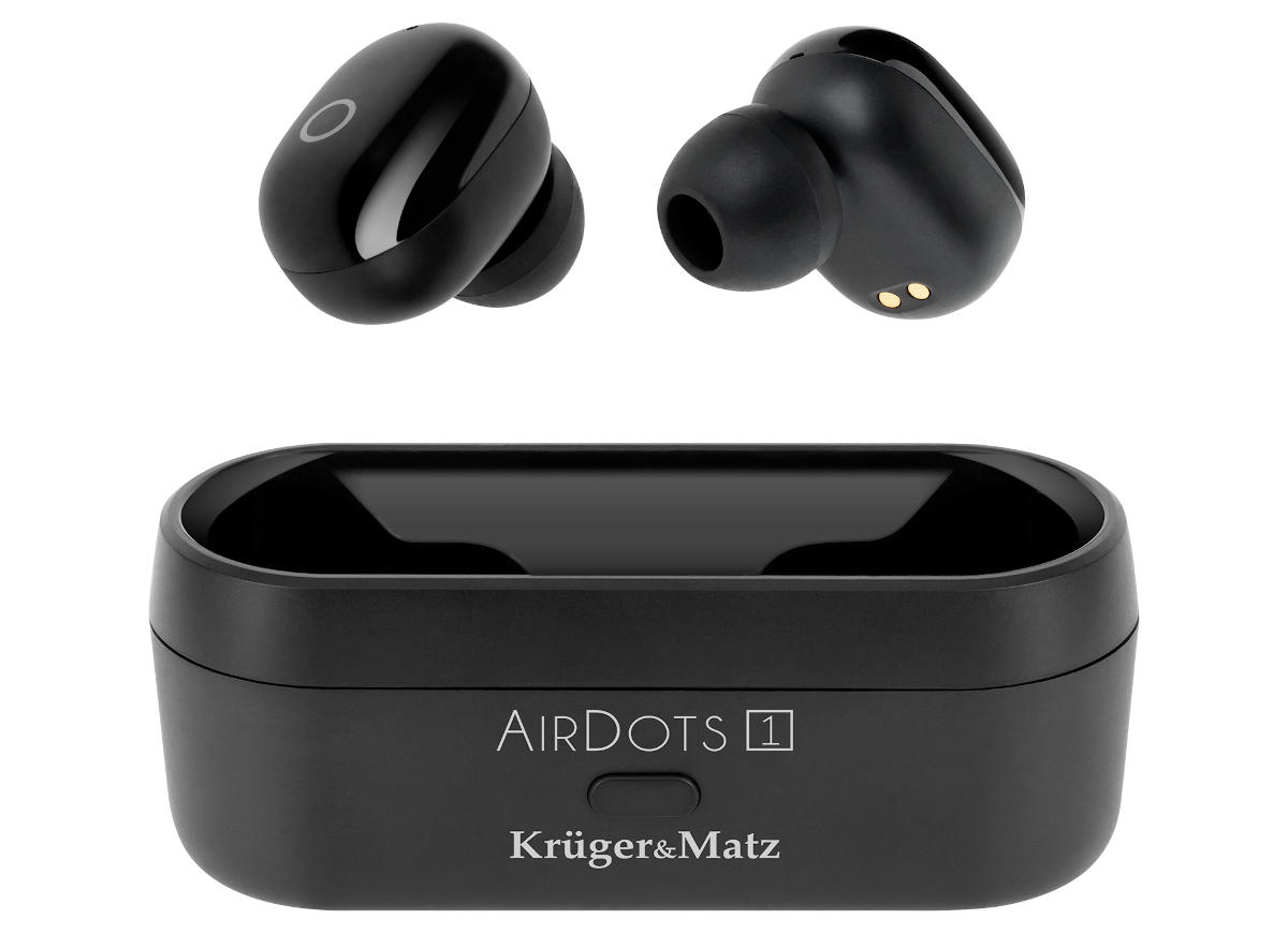 Budżetowe „całkowicie bezprzewodowe” słuchawki Kruger&Matz P60TW i Air Dots 1