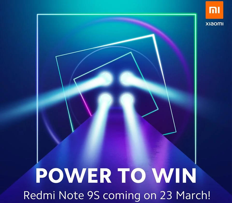 Redmi Note 9S: premiera 23 marca, oficjalna zapowiedź