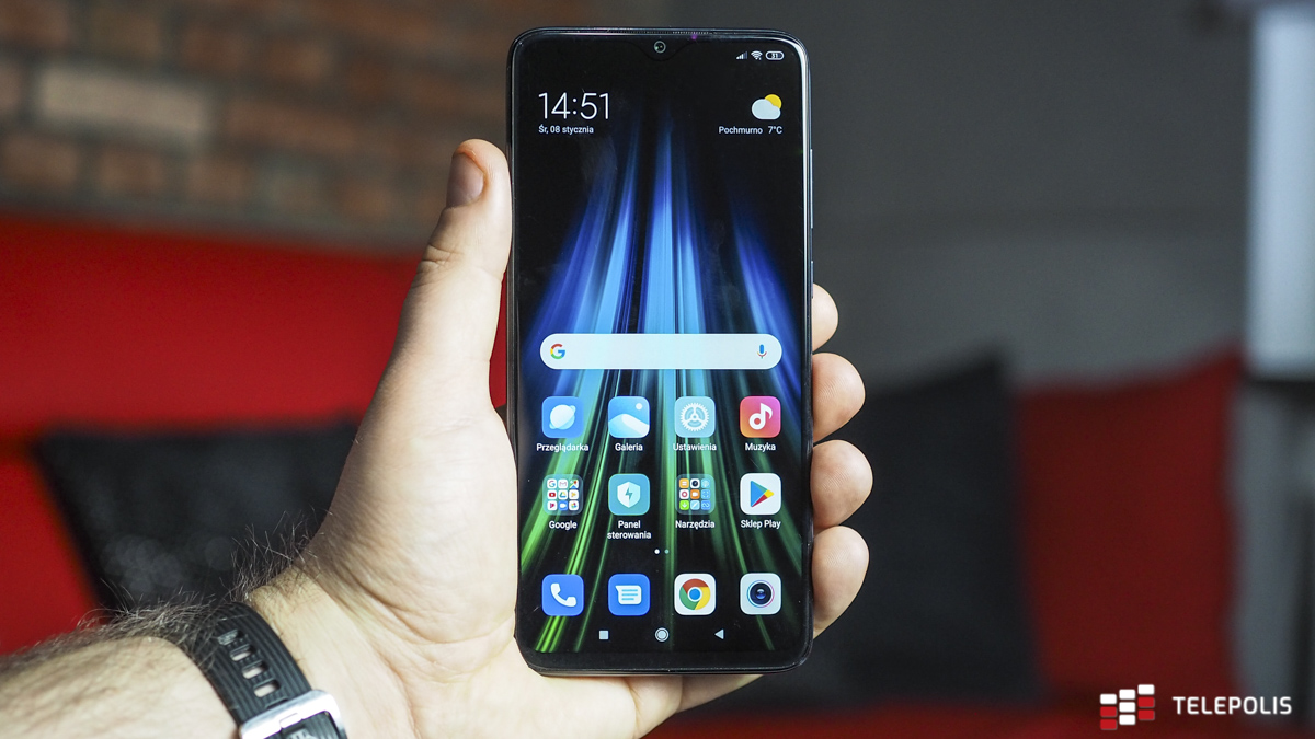 Redmi z czytnikiem linii papilarnych pod ekranem LCD