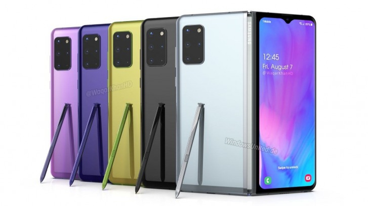 Samsung Galaxy Fold 2 na nowych renderach. Będzie kolorowo