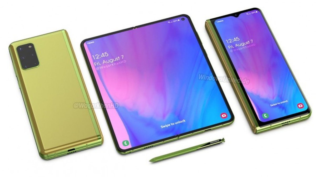 Samsung Galaxy Fold 2 na nowych renderach. Będzie kolorowo