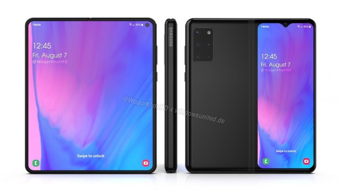 Samsung Galaxy Fold 2 na nowych renderach. Będzie kolorowo