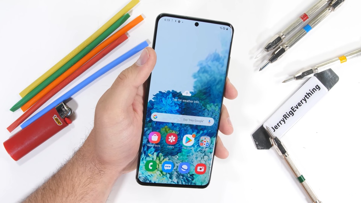 Samsung Galaxy S20 Ultra to wytrzymały telefon