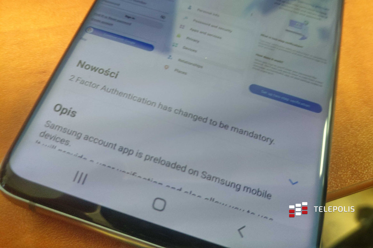 Konto Samsung: Logowanie dwuskładnikowe to już obowiązek