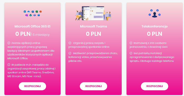 T-Mobile udostępnia za darmo Microsoft Office 365 E1 i inne narzędzia do pracy zdalnej