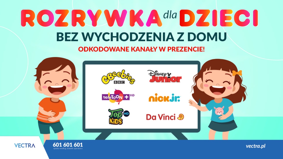 Szkoły zamknięte z powodu koronawirusa? Vectra odkodowała kanały dla dzieci