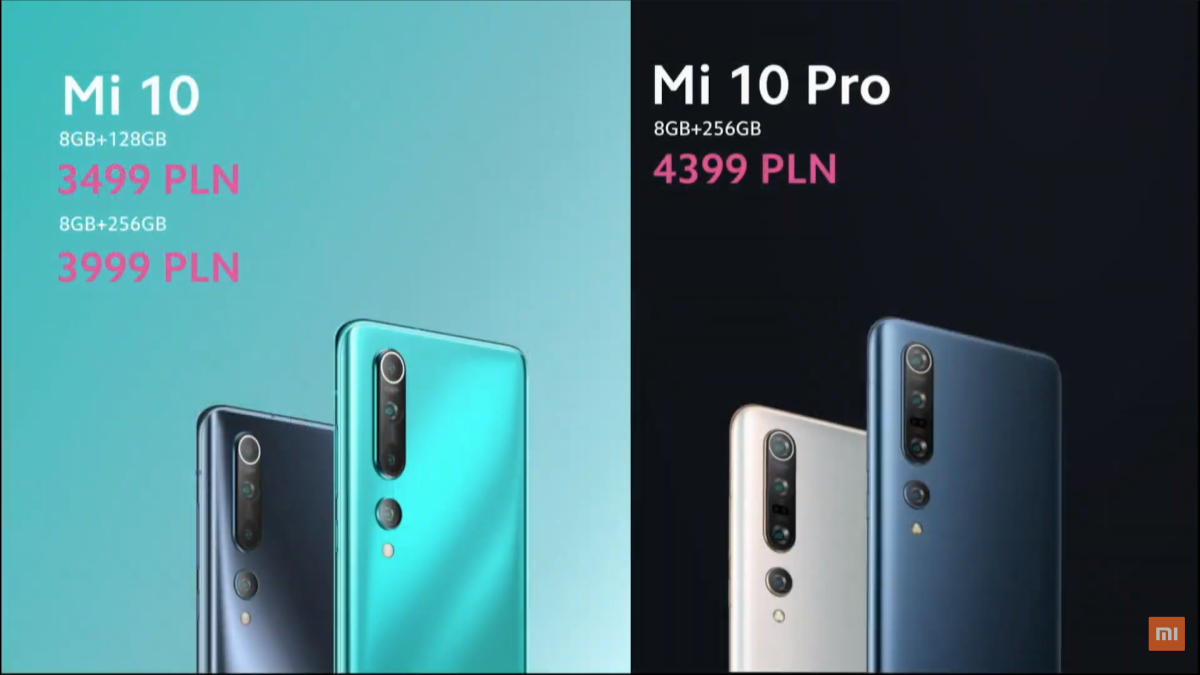 Xiaomi Mi 10 i Mi 10 Pro z 5G: polska premiera. Jakie ceny?