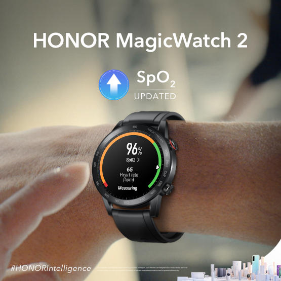 HONOR MagicWatch 2 otrzymał funkcję pomiaru poziomu saturacji krwi SpO2