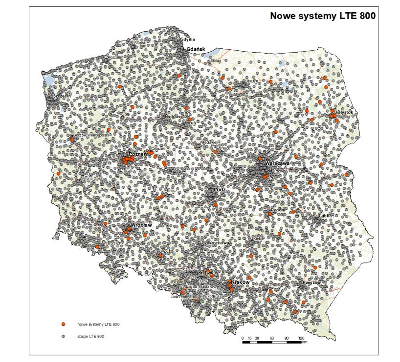 Orange: w paśmie 800 MHz pracuje już 8 tys. systemów LTE