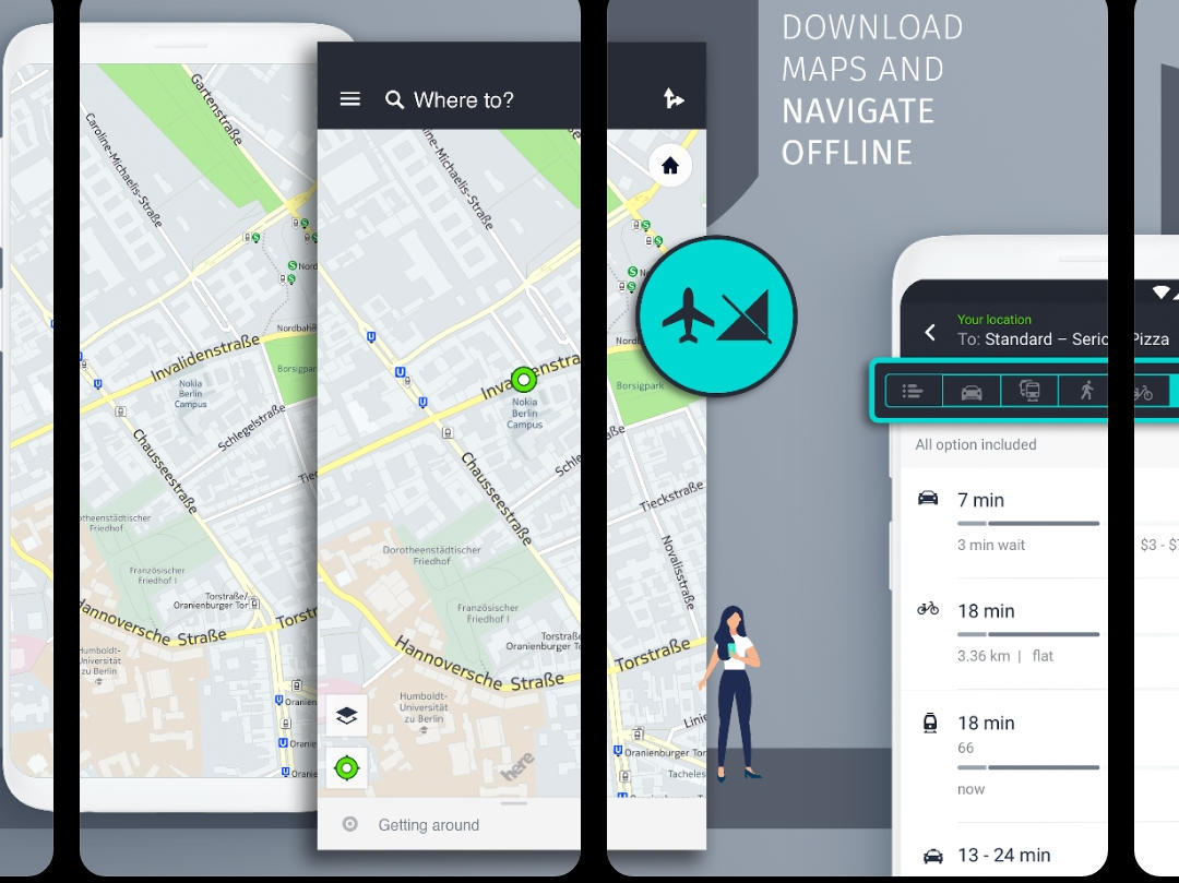 Mapy HERE WeGO pojawiły się w Huawei AppGallery