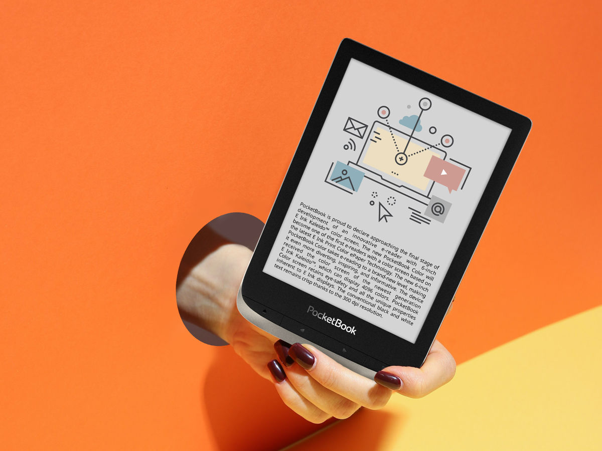 Nadchodzi PocketBook Color – czytnik e-booków z kolorowym ekranem E Ink