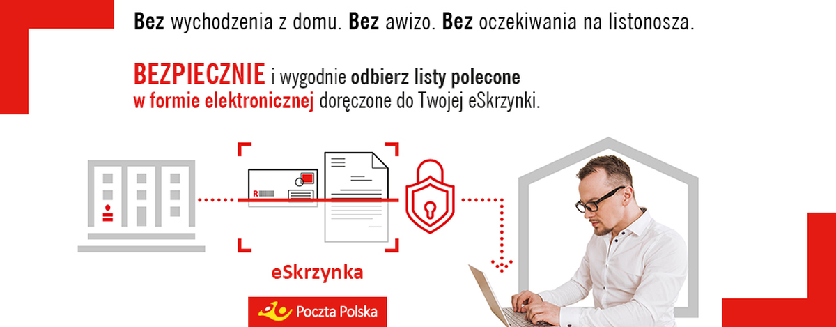 List polecony odbierzemy elektronicznie w eSkrzynce
