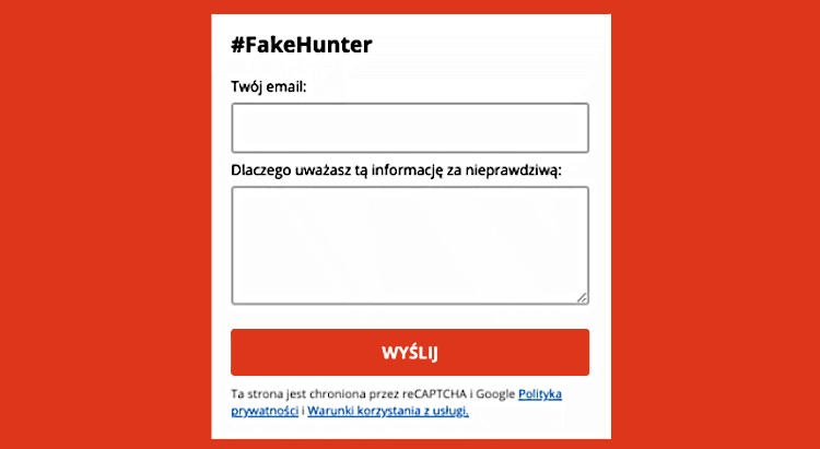 Startuje #FakeHunter – system do walki z dezinformacją na temat koronawirusa