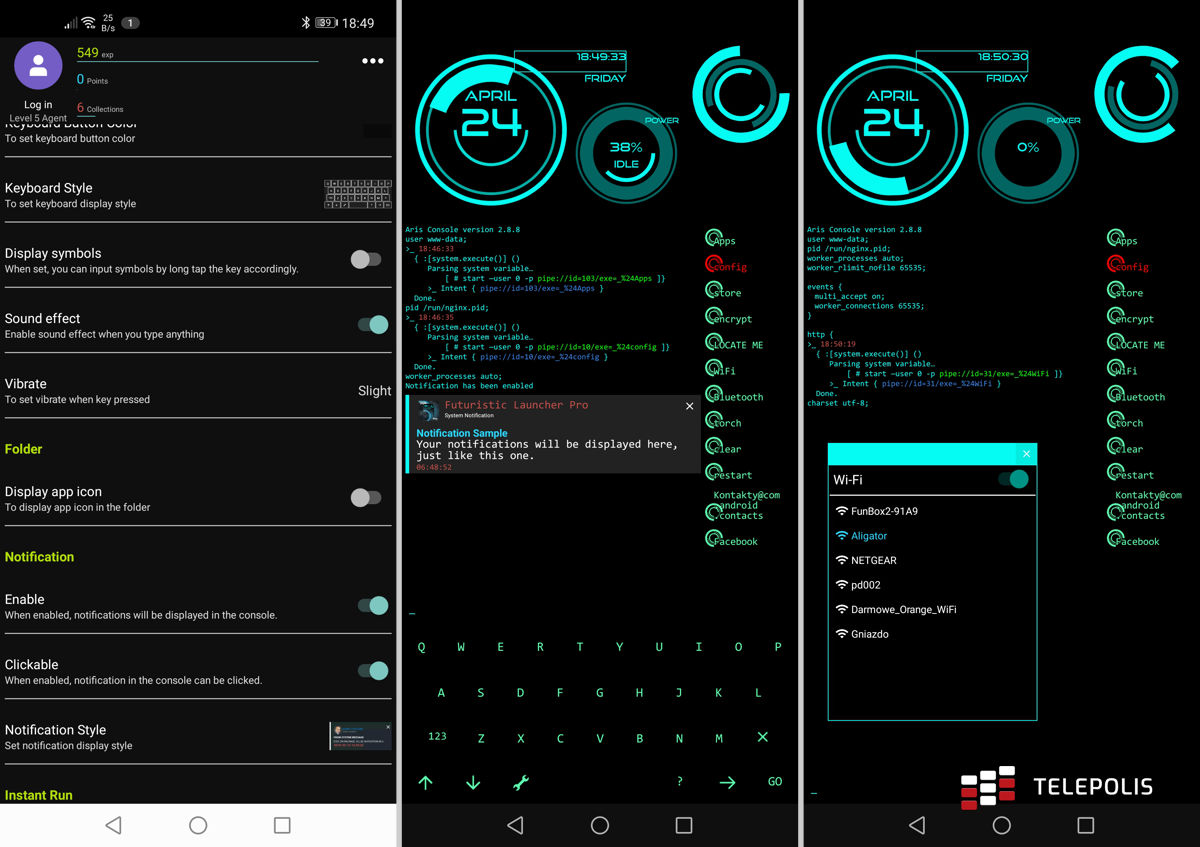 Future Launcher Pro za darmo w Google Play. Marzy ci się życie hakera?