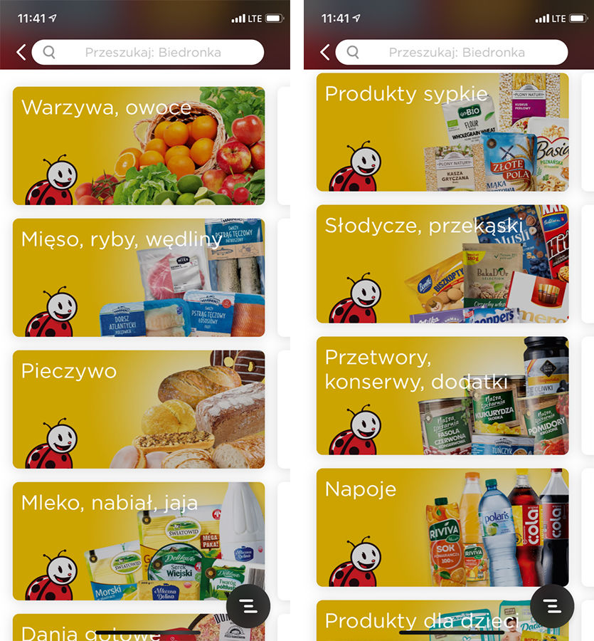 Biedronka dostarcza zakupy do domu dzięki Glovo