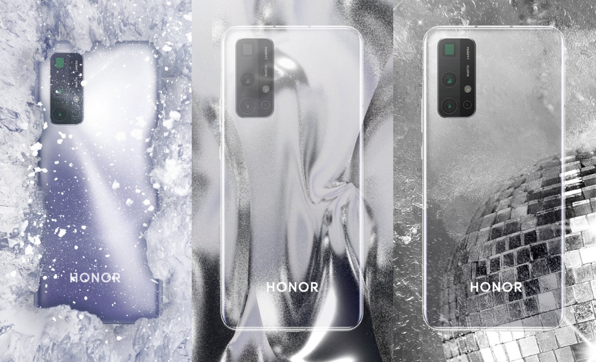 Honor 30 Pro na oficjalnych renderach. Z tyłu poczwórny aparat Matrix