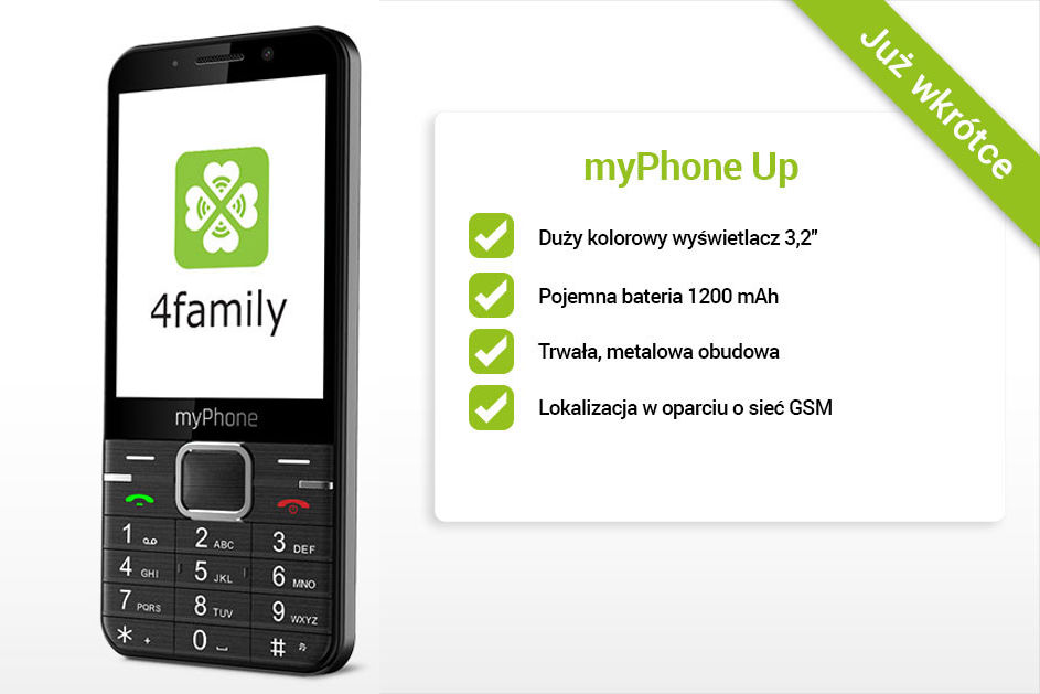4family: Aplikacja ułatwiająca kontakt z rodziną od producenta myPhone i Hammer