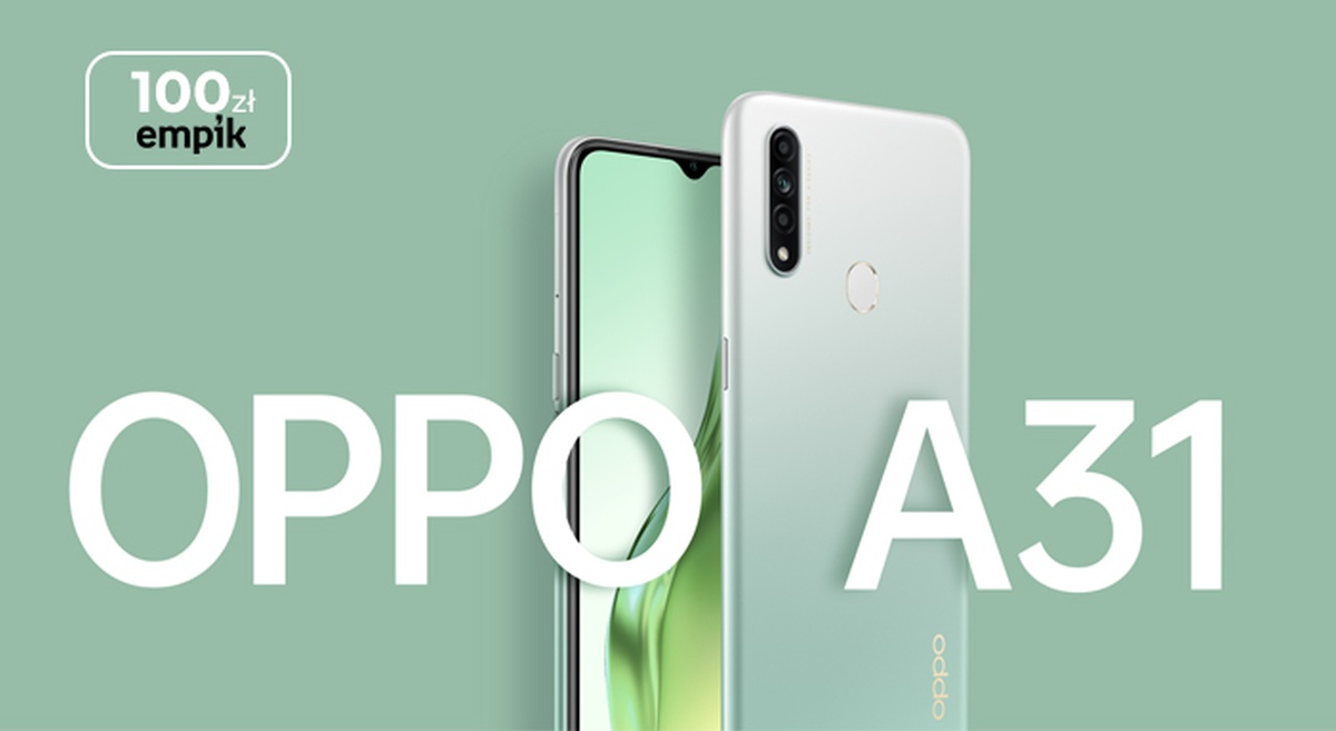 Kup smartfon Oppo Reno3 lub A31 w Plusie i zyskaj kartę podarunkową z kodami do sieci Empik