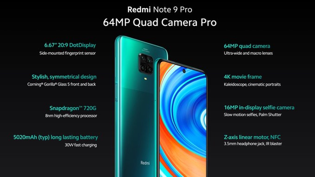 Xiaomi prezentuje nowe smartfony: Mi Note 10 Lite i serię Redmi Note 9