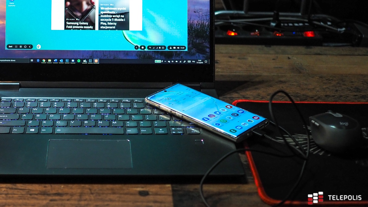 #Zostańwdomu z Samsung DeX