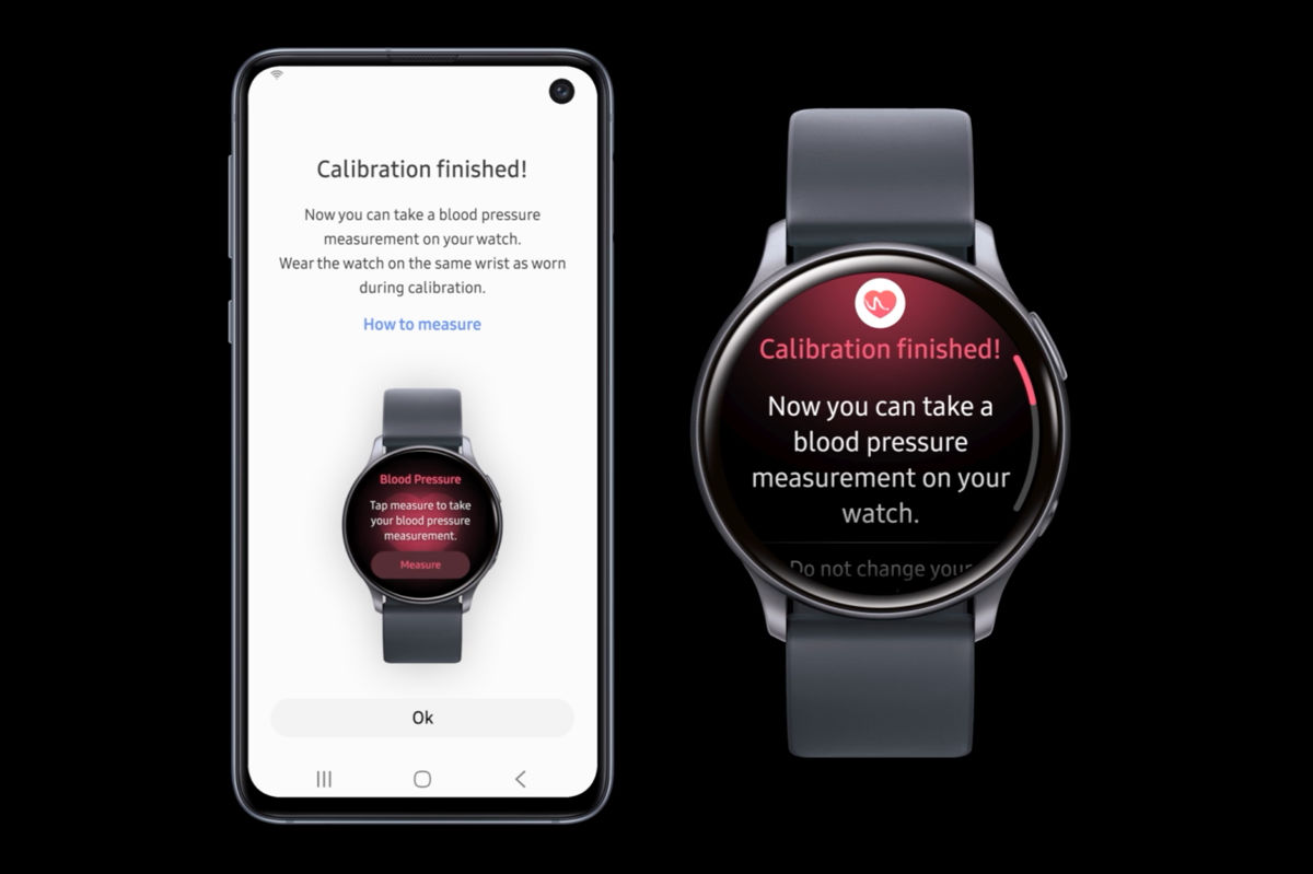 Zegarki Samsung Galaxy Watch oszacują ciśnienie krwi