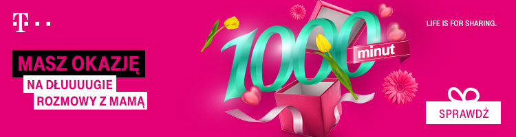 1000 darmowych minut na rozmowy z mamą dla klientów T-Mobile Mix i na kartę