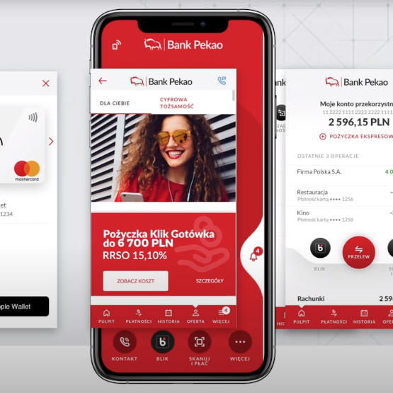 Bank Pekao: do 250 zł za otwarcie konta na selfie, lokata mobilna 3 procent