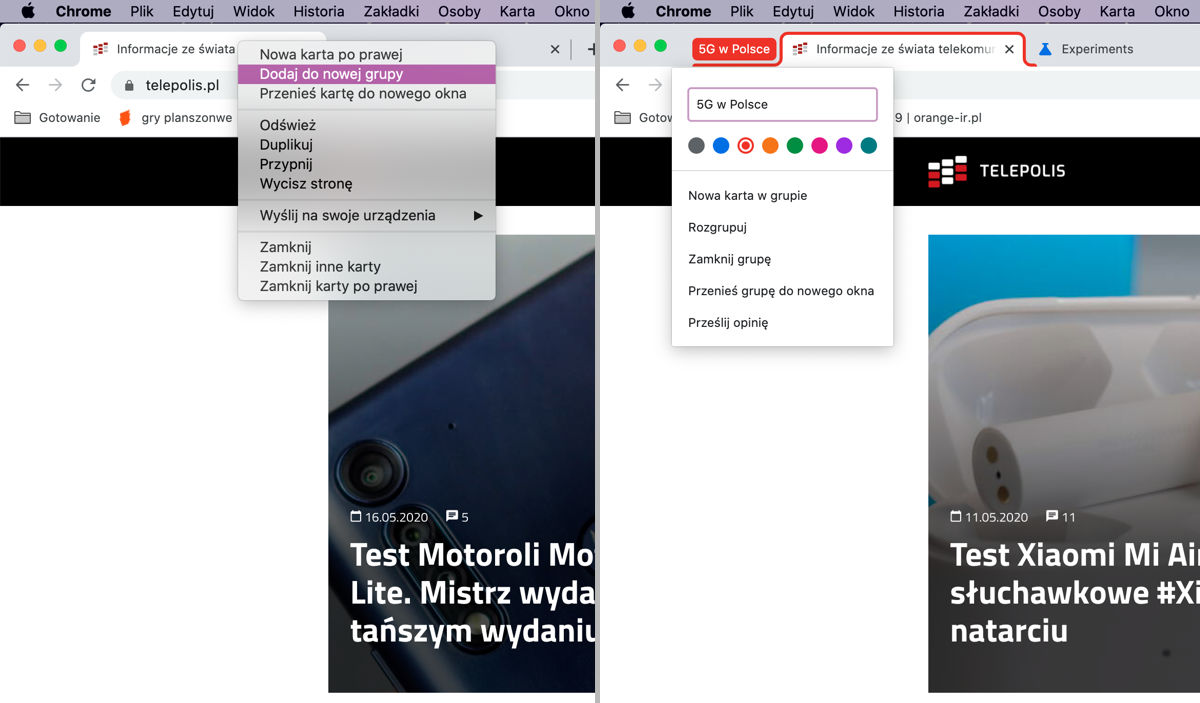 Chrome 83 wprowadza grupowanie kart i bezpieczniejszy DNS