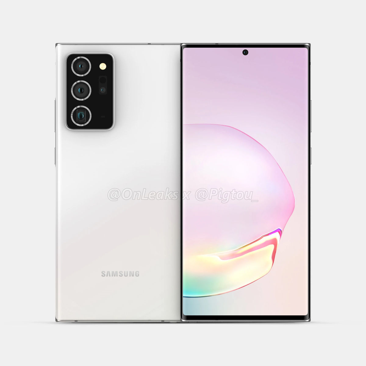 Samsung Galaxy Note20 Plus dostanie ogromny, zakrzywiony ekran