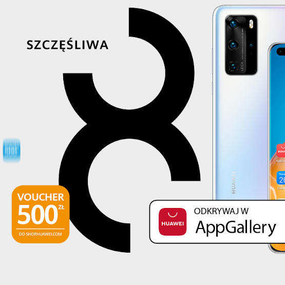 Huawei: nagroda o wartości 18 tysięcy zł do wygrania w konkursie Szczęśliwa 8