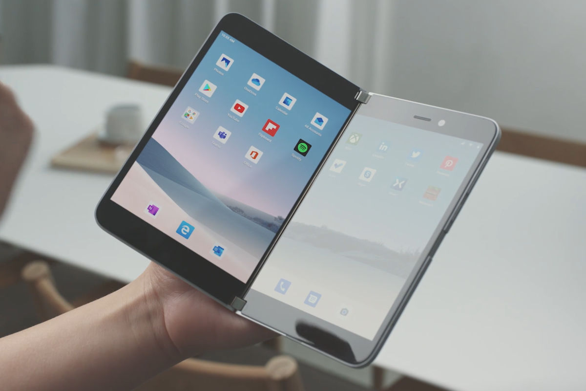 Znamy specyfikację Surface Duo. Dwuekranowy smarffon Microsoftu będzie taki sobie