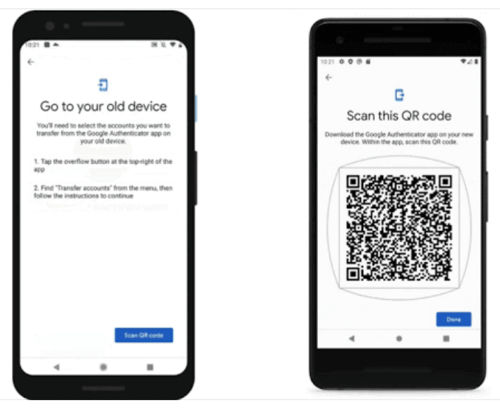 Google authenticator dostał aktualizację. W końcu można go przenieść na inne urządzenie