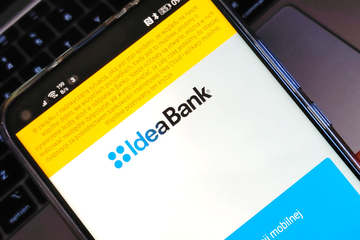 Aplikacja Idea Banku już jest w Huawei AppGallery, ale jeszcze bez HMS