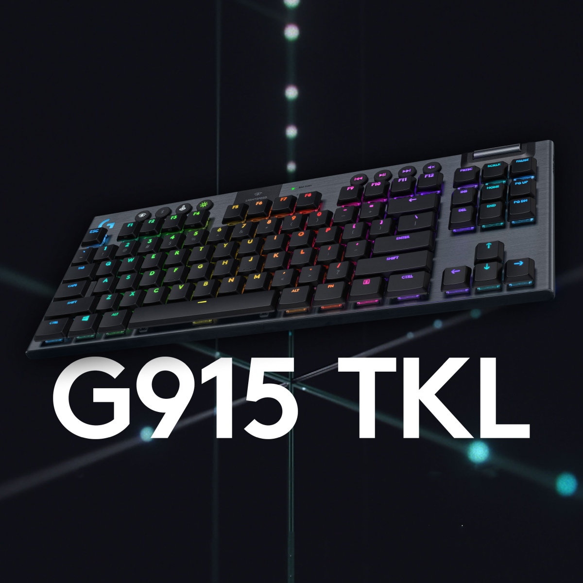 Logitech G915 TKL - nowa mechaniczna klawiatura gamingowa bez bloku numerycznego