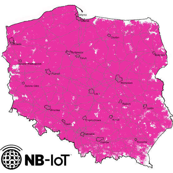 T-Mobile: standard przesyłu danych NB-IoT z ogólnopolskim zasięgiem