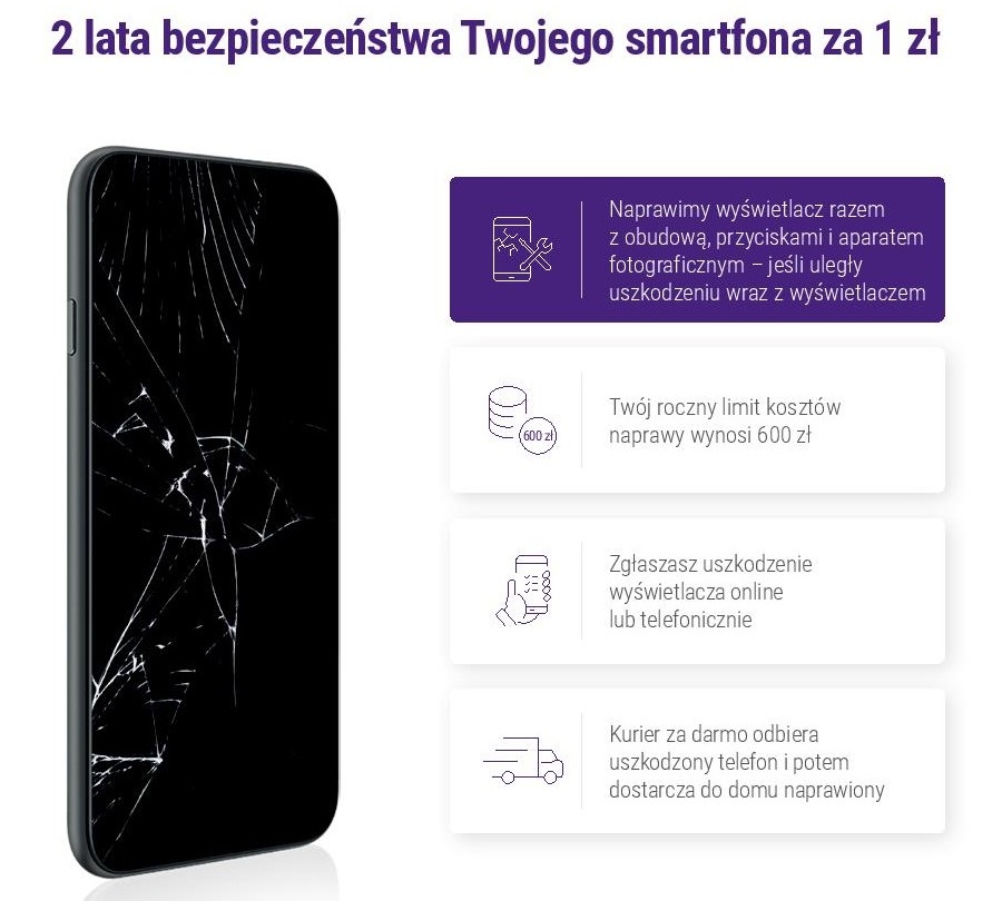 Play wprowadza ofertę Mix z naprawą wyświetlacza