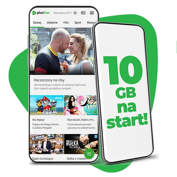 Darmowe 10 GB z aplikacją Plus Fun