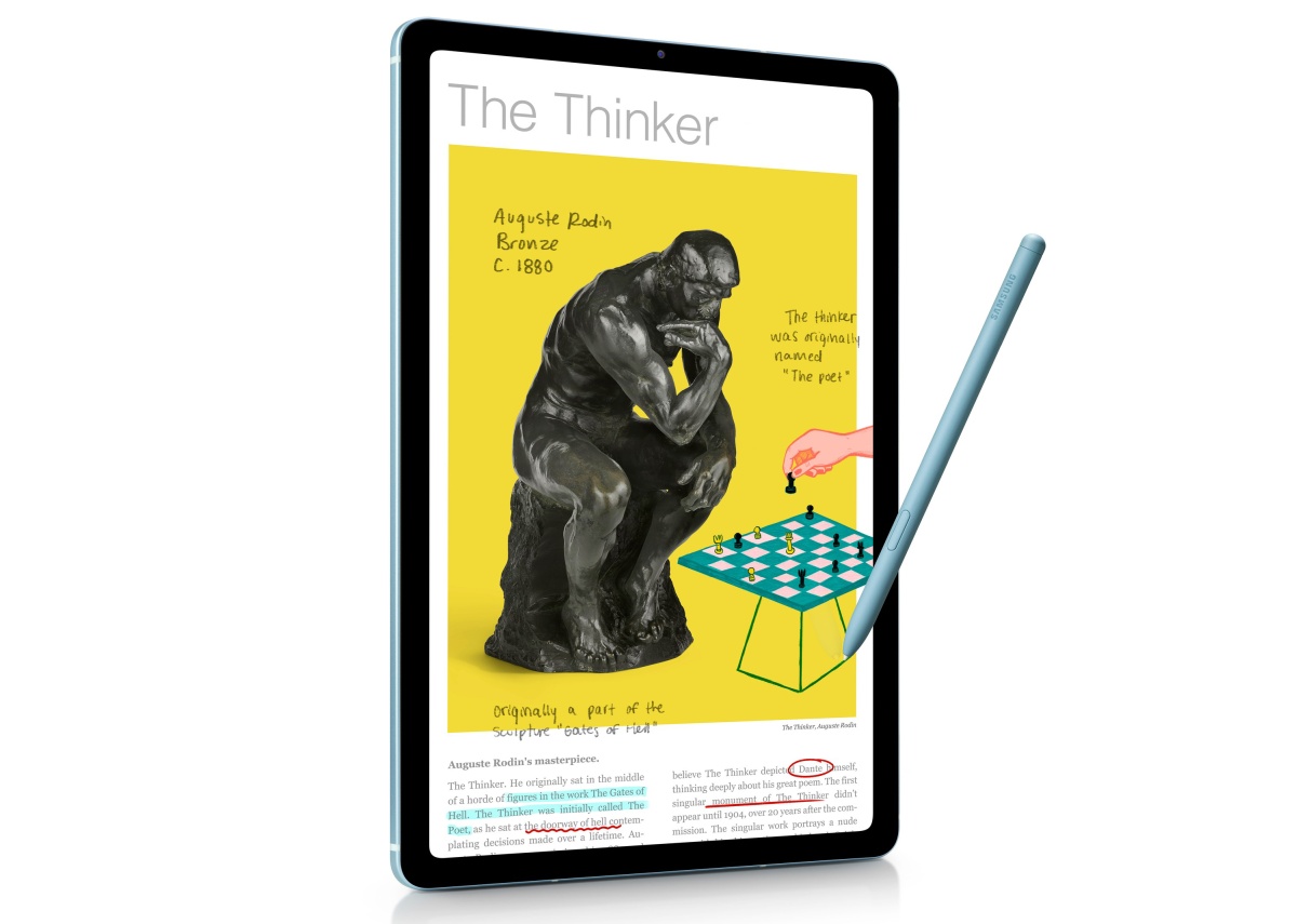 Ruszyła przedsprzedaż Samsunga Galaxy Tab S6 Lite. W prezencie etui Book Cover