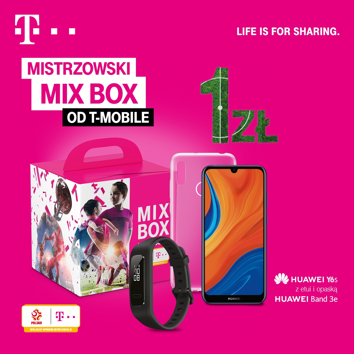 T-Mobile: zestawy MIX Box dla młodych fanów sportu