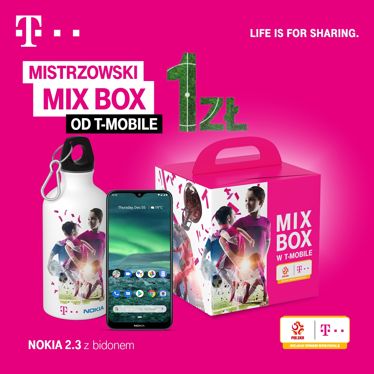 T-Mobile: zestawy MIX Box dla młodych fanów sportu