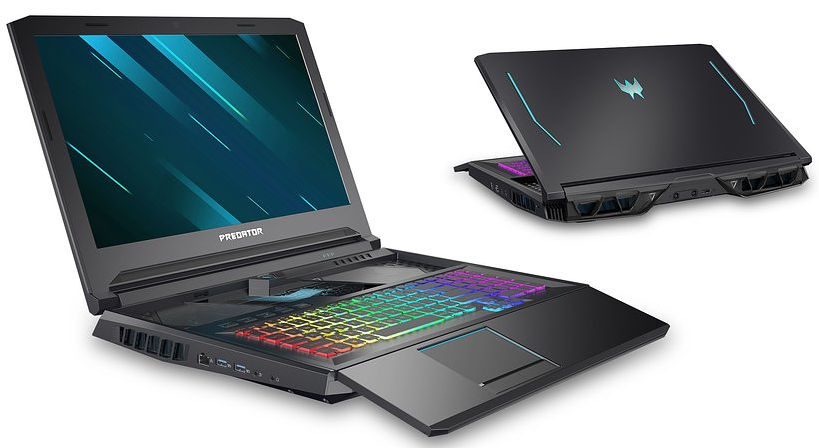 Laptopy Acer Predator już z najnowszymi procesorami Intela i kartami Nvidii