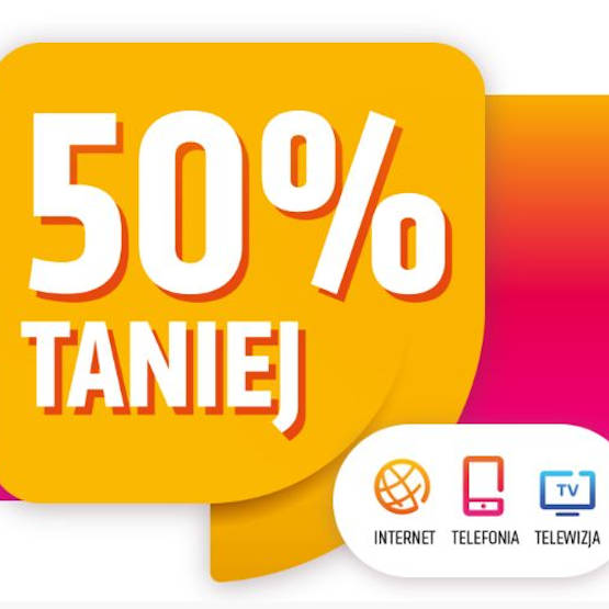 Multimedia Polska: 50% taniej na internet, telefony i telewizję
