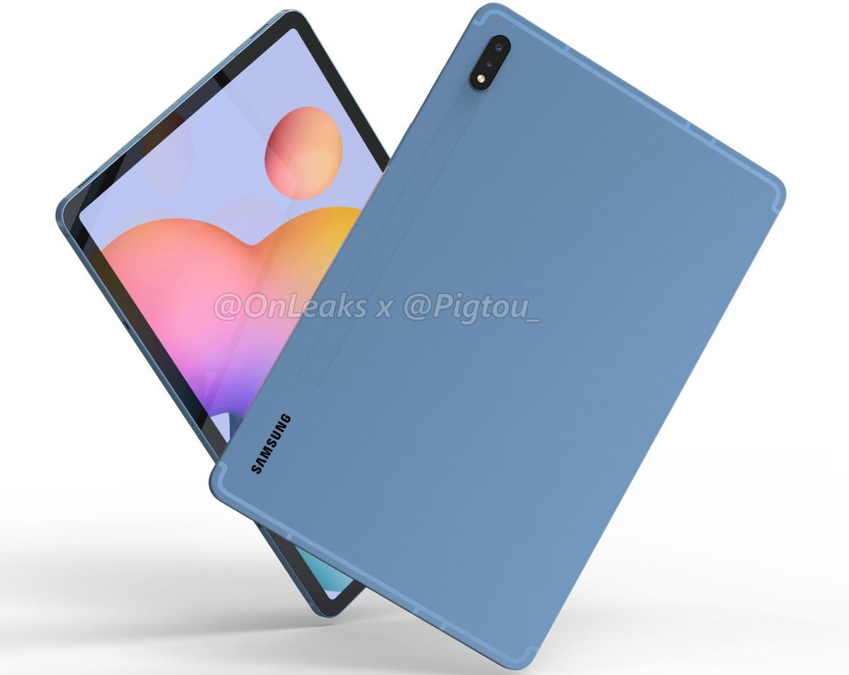 Samsung Galaxy Tab S7 – nowe rendery ujawniają wygląd tabletu