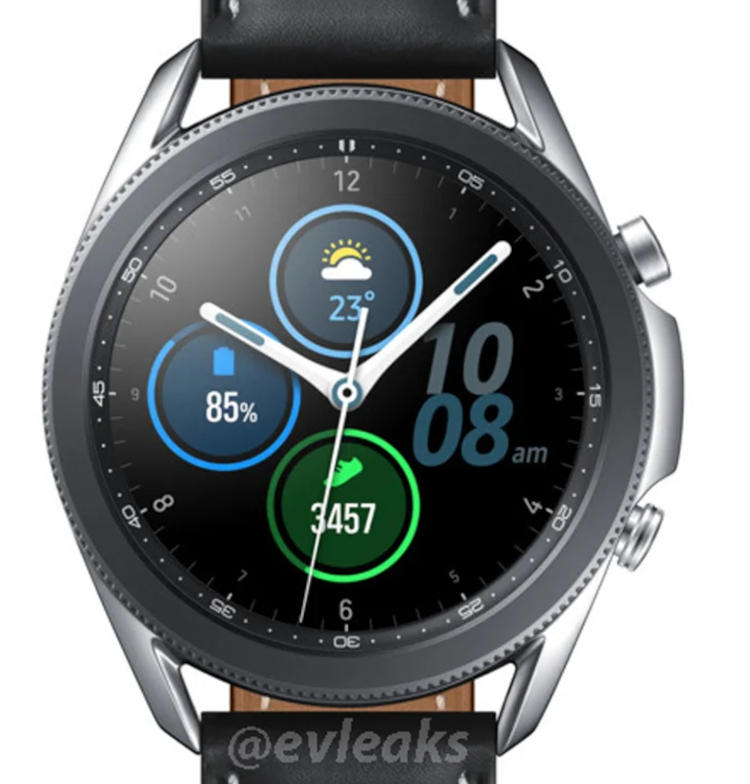 Tak wygląda Galaxy Watch 3 na renderach Samsunga