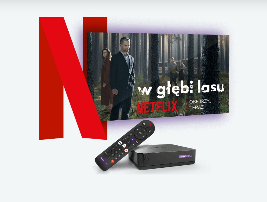Netflix na pół roku za darmo z ofertą Play Now TV BOX