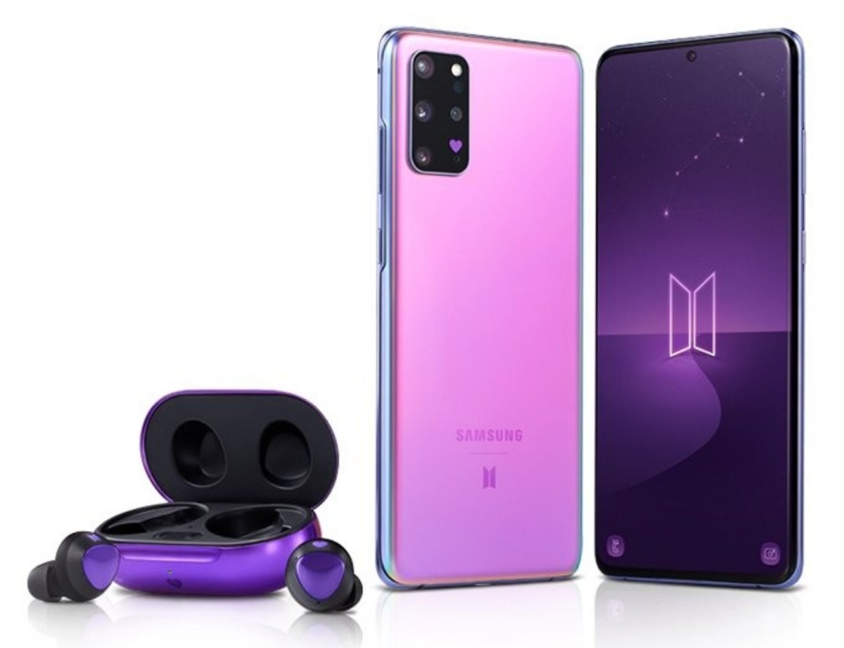 Fioletowy Samsung Galaxy S20+ BTS Edition w polskiej